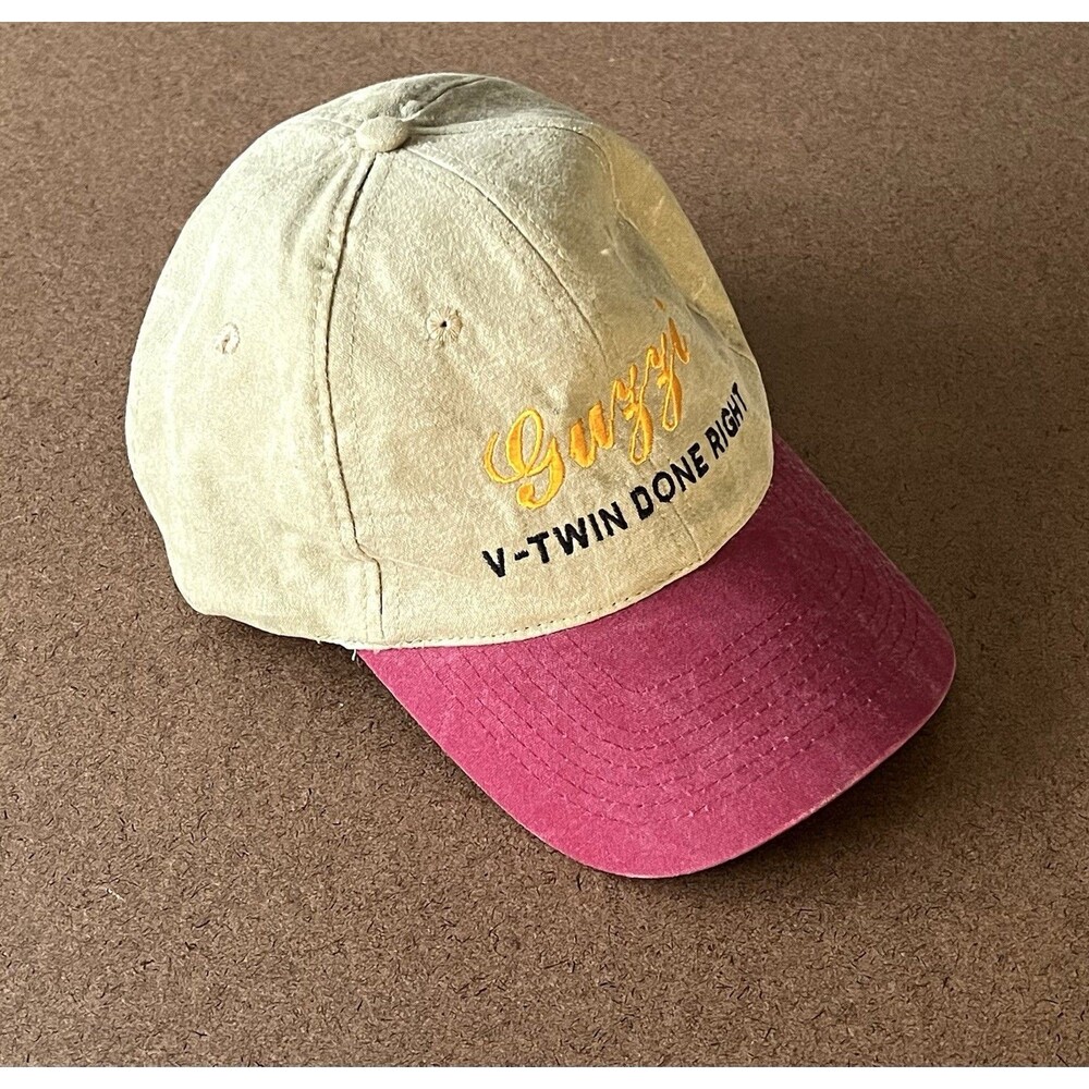 SOLD SOLD SOLD Guzzi V-Twin Done Right Adjustable Baseball Hat One Size Fits All